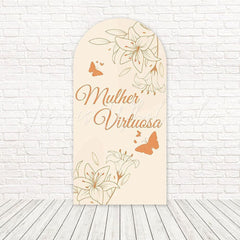 Virtuous Woman Spiritual Glow Arch Backdrop For Religious Event