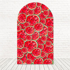 Watermelon Fresh Summer Fun Arch Backdrop For Picnic Party