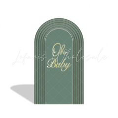 We Can Bearly Wait Oh Baby Hot Air Balloon Teddy Bear Birthday Party Arch Backdrop Wall Cloth Cover