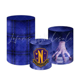 Wednesday Addams Spooky Themed Cover Cylinders Kit