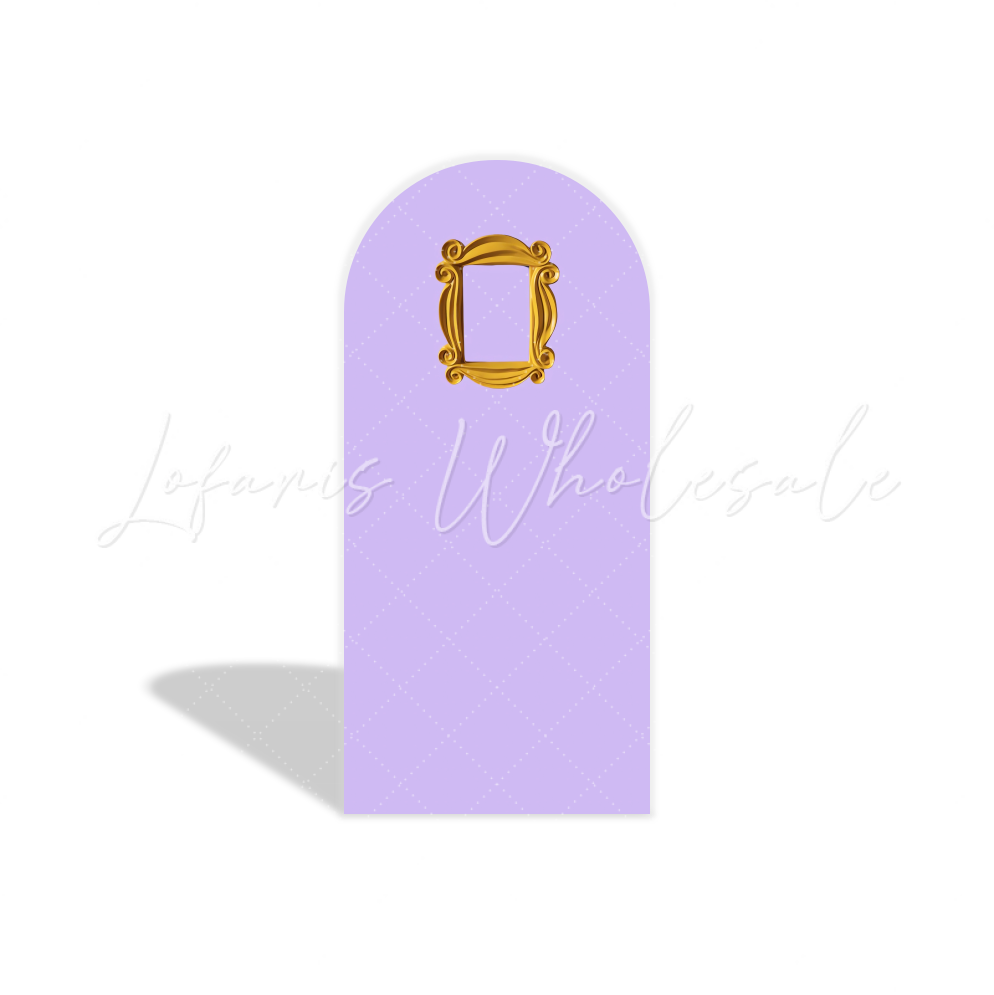 we?¡¥ll be there for you Birthday Party Arch Backdrop Wall Cloth Cover