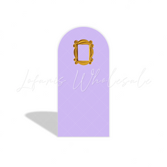 we?¡¥ll be there for you Birthday Party Arch Backdrop Wall Cloth Cover