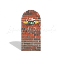 we?¡¥ll be there for you Birthday Party Arch Backdrop Wall Cloth Cover