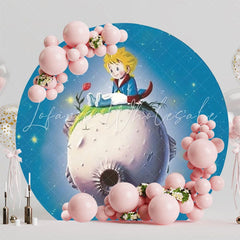 Whimsical The Little Prince Party Round Backdrop For Story Theme