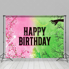 Wicked Witch Princess Movie Happy Birthday Decorations Backdrop