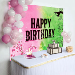 Wicked Witch Princess Movie Happy Birthday Decorations Backdrop