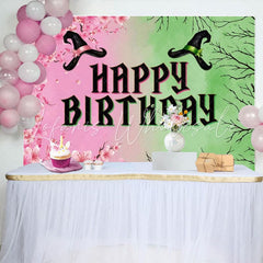 Wicked Witch Princess Theme Birthday Party Backdrop For Kids