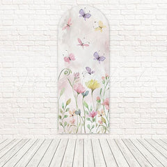 Wildfloral Butterflies Dreamy Garden Glow Arch Backdrop For Shoot