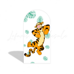 Winnie the pooh arch Birthday Party Arch Backdrop Wall Cloth Cover