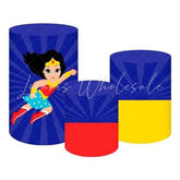 Wonder Woman Superhero Heroine Themed Cover Cylinders Kit