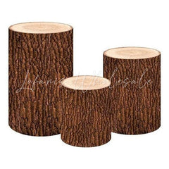 Wooden Trunk Vintage Style Themed Cover Cylinders Kit