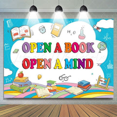 World Book Day Reading Theme Photography Backdrop For Boy And Girl