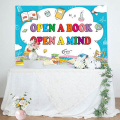 World Book Day Reading Theme Photography Backdrop For Boy And Girl