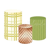 Yellow Green Brown Nature Adventure Cover Cylinders Kit