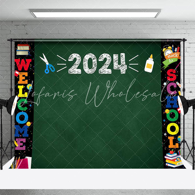 Lofaris 2024 Welcome Back To School Backdrop Banner For Party