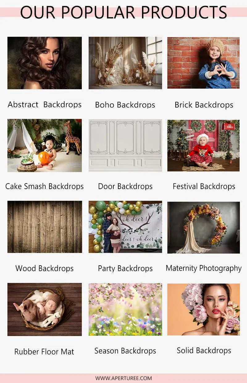 Aperturee Personalized Backdrop for Photography And Party Events