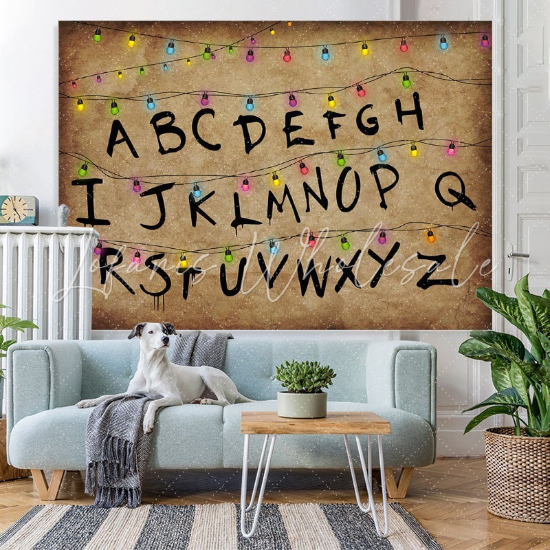 Lofaris Alphabet and Colorful Lights for Kids Birthday Party