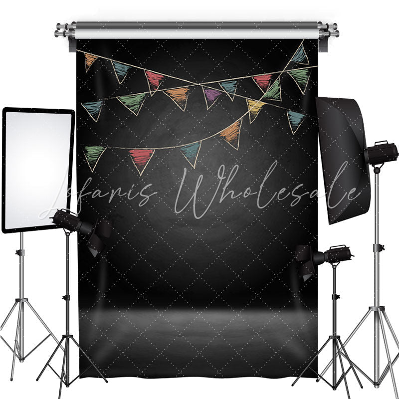 Lofaris Banners blackboard back to school backdrop for students