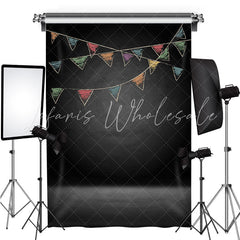 Lofaris Banners blackboard back to school backdrop for students