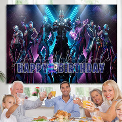 Lofaris Battle Royale Supplies Boy Birthday Party Backdrop For Photo