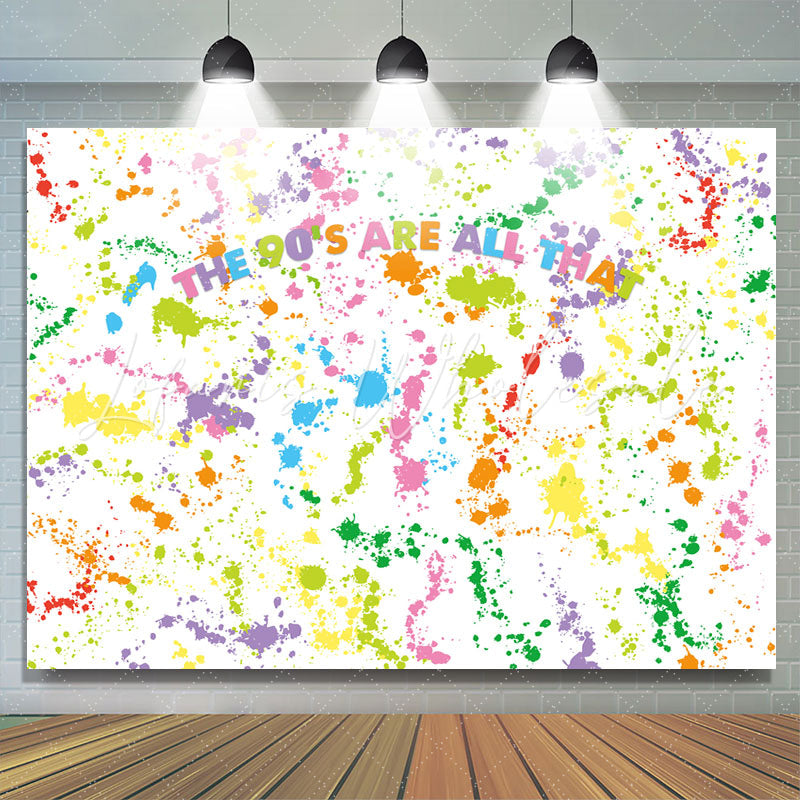 Lofaris Colored The 90s Are Or That Graffiti Backdrop For Party