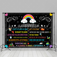 Lofaris Dream Big Educational Back to School Backdrop for Photo