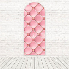 Elegant Pink Royalty Dream Castle Look Arch Backdrop For Princess Show