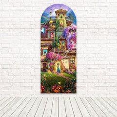 Encanto Castle Vibrant Charm Spirit Arch Backdrop For Themed Show
