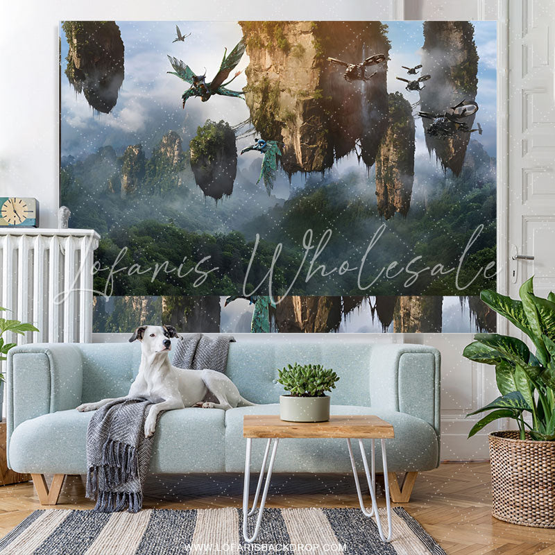 Lofaris Fairy Wonderland Stone Forest Birthday Backdrop