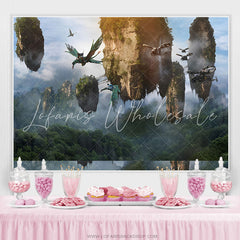 Lofaris Fairy Wonderland Stone Forest Birthday Backdrop