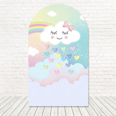Fairytale Love Rain Arch Backdrop for Magical and Dreamy Event Themes