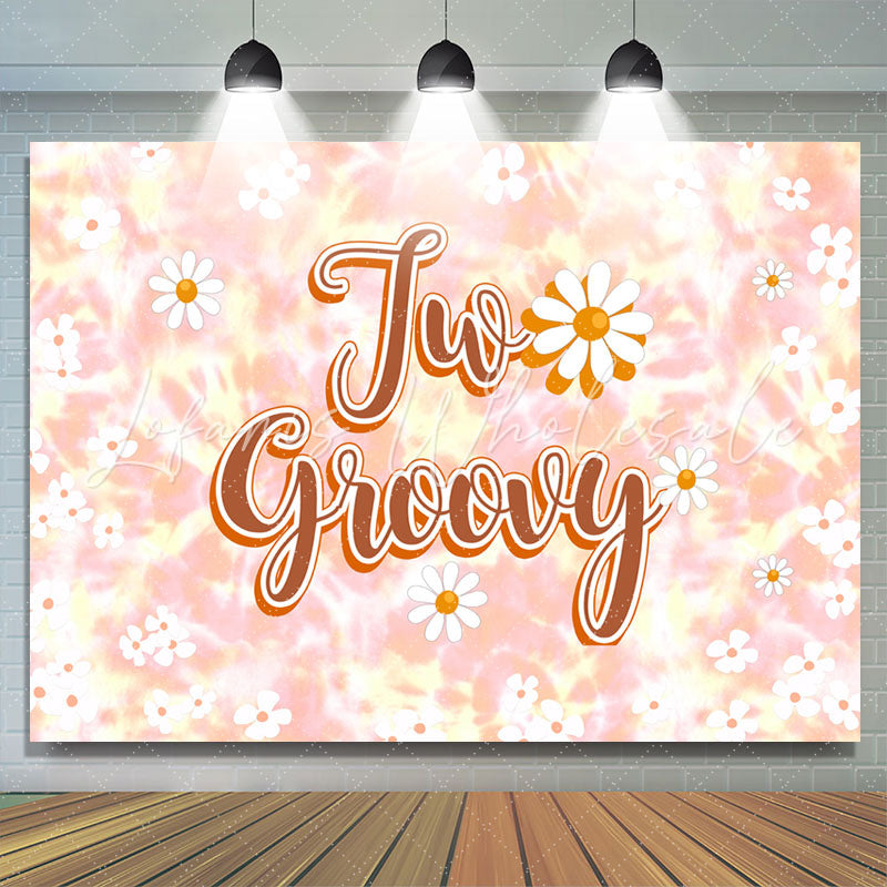 Lofaris Fallen Flowers Bokeh Happy 2Nd Birthday Backdrop