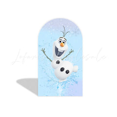 Frozen arch Birthday Party Arch Backdrop Wall Cloth Cover