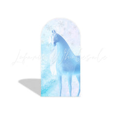 Frozen arch Birthday Party Arch Backdrop Wall Cloth Cover
