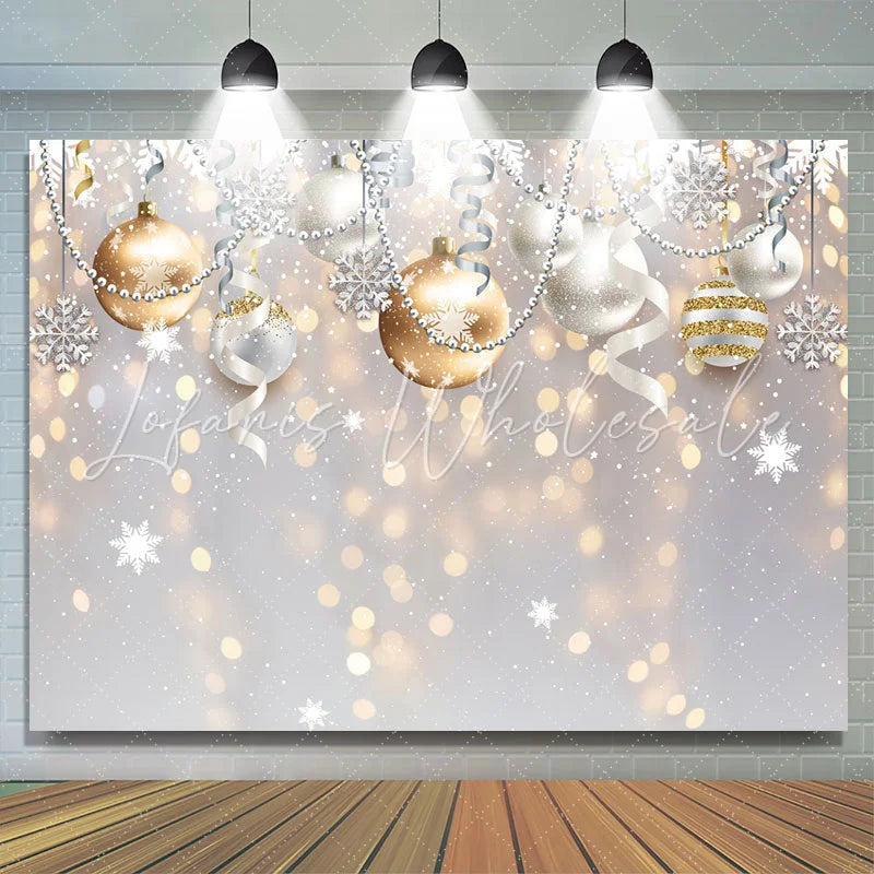 Lofaris Golden Dots Glitter Bokeh Decoration Photoshoot Backdrops