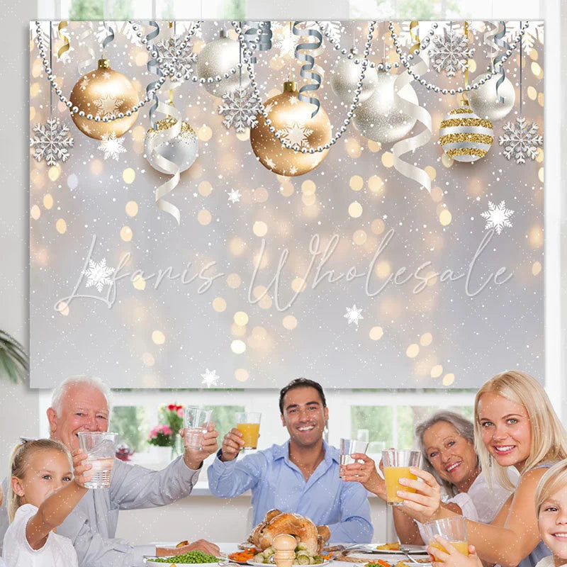 Lofaris Golden Dots Glitter Bokeh Decoration Photoshoot Backdrops