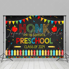 Lofaris Honk For The School Preschool Graduation Backdrop