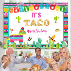 Lofaris Its A Mexican Tato Happy Birhday Backdrop For Children