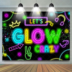 Lofaris Lets Clow Crazy Theme Happy Birthday Backdrop Banner