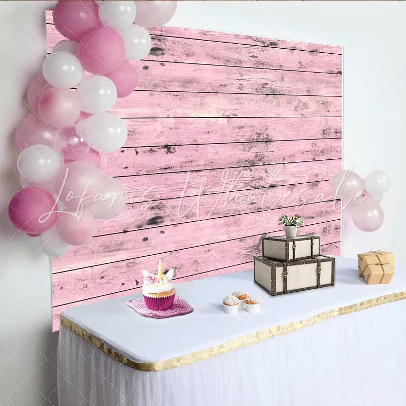 Lofaris Aged Light Pink Wood Texture Backdrop Rustic Shabby Chic Timber Photography Background