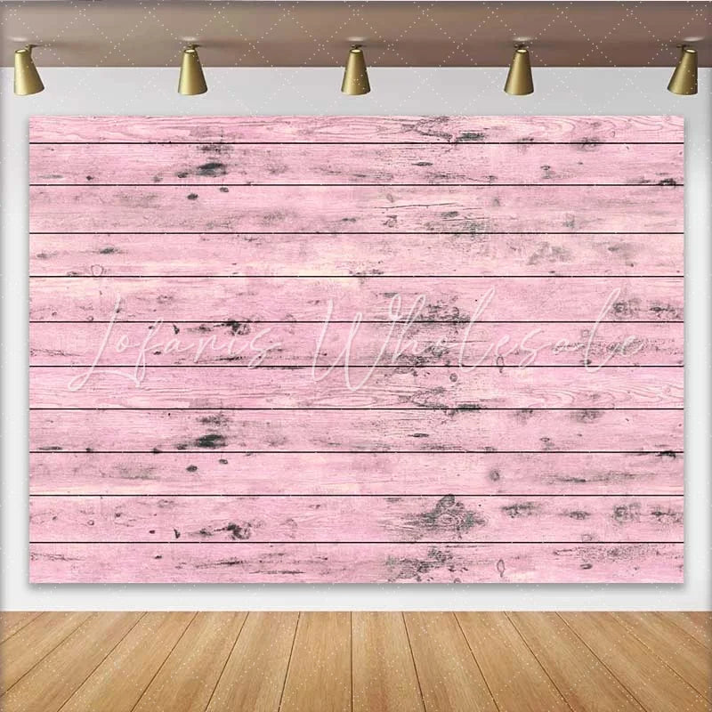 Lofaris Aged Light Pink Wood Texture Backdrop Rustic Shabby Chic Timber Photography Background