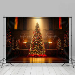 Lofaris Christmas Vibe Decoration Church Holiday Backdrop