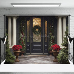 Lofaris Christmas Vibe Villa Decoration Holiday Backdrop