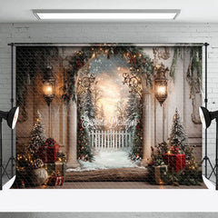 Lofaris Fairy Wonderland Elegant Dream Christmas Backdrop