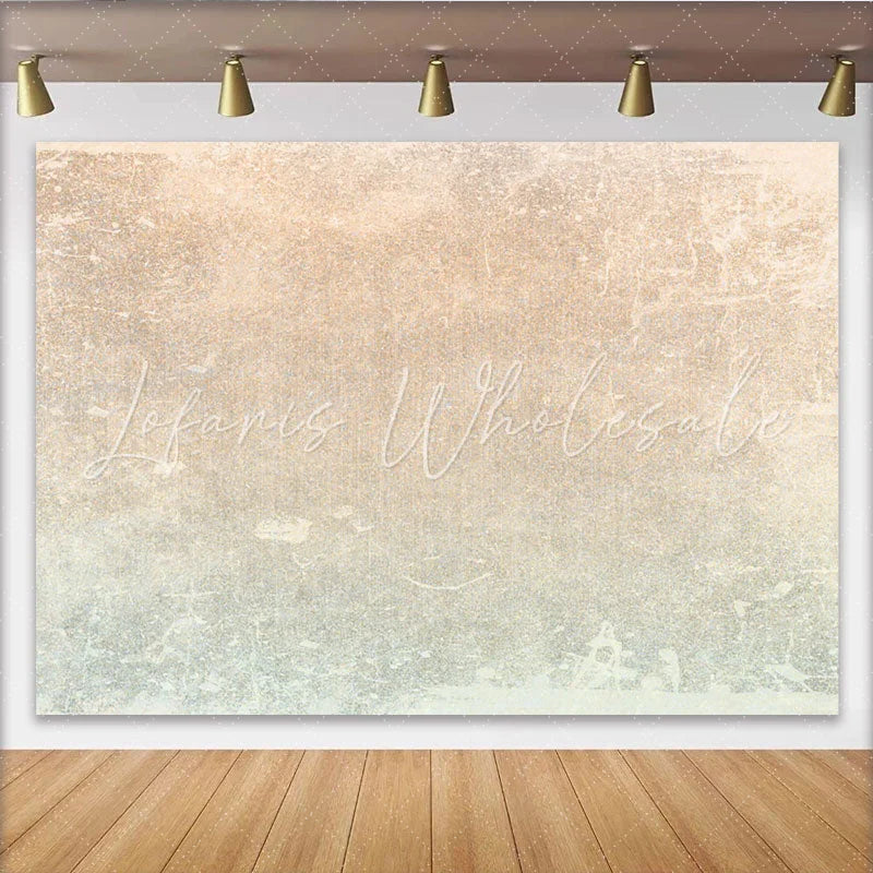 Lofaris Light Beige Faded Texture Backdrop Soft Abstract Grunge Photography Background Fine Art Portrait Prop