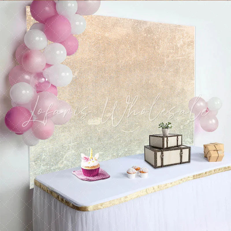 Lofaris Light Beige Faded Texture Backdrop Soft Abstract Grunge Photography Background Fine Art Portrait Prop