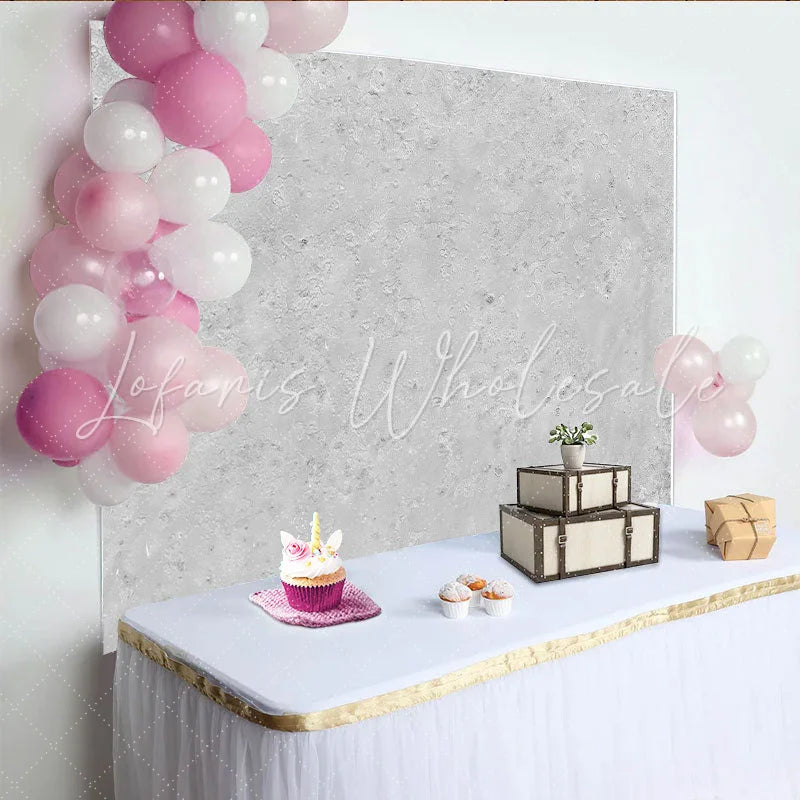 Lofaris Light Grey Plaster Texture Backdrop Abstract Concrete Photography Background Studio Portrait Prop