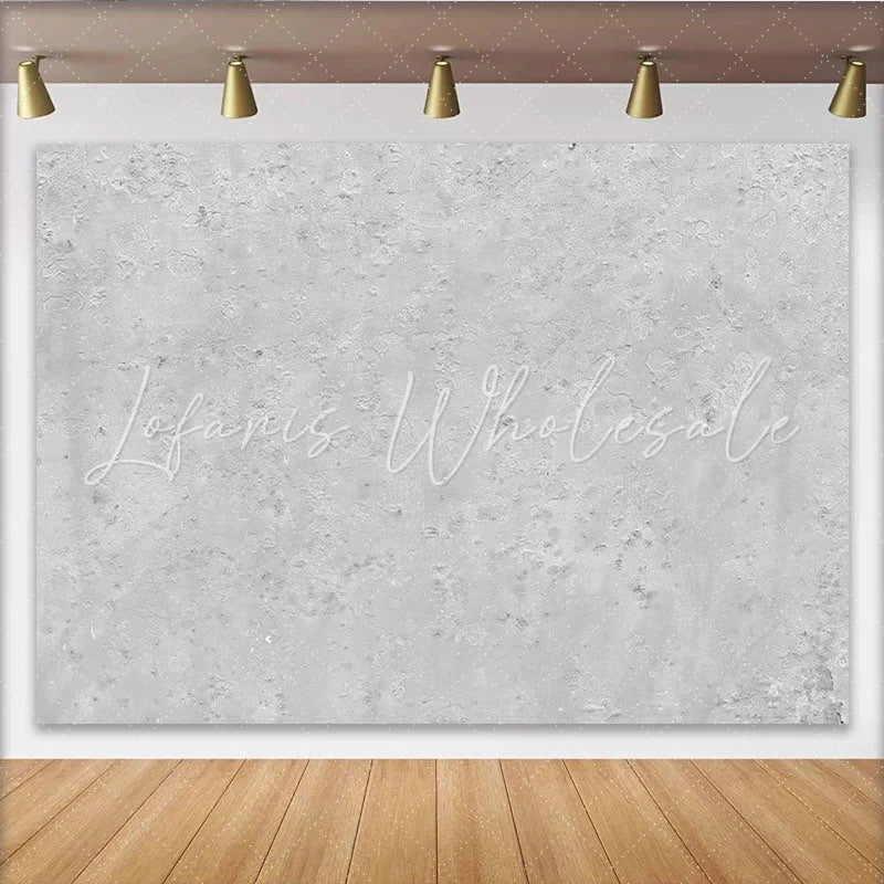 Lofaris Light Grey Plaster Texture Backdrop Abstract Concrete Photography Background Studio Portrait Prop