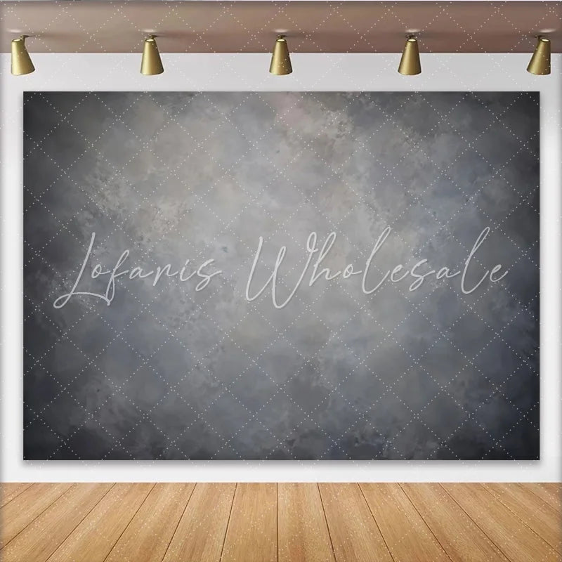 Lofaris Mottled Grey Abstract Textured Photography Backdrop Fine Art Studio Background for Professional Portrait