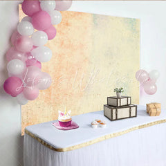 Lofaris Pastel Peach Watercolor Texture Backdrop Soft Abstract Paper Photography Background Newborn Portrait Prop